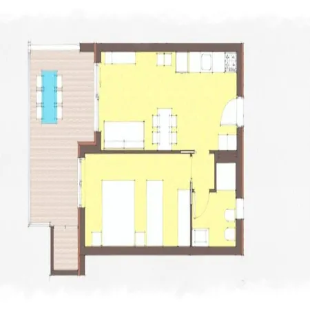 Stylish With Rooftop Pool Apartment *